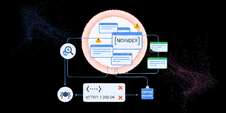 Troubleshooting phantom noindex errors in search console