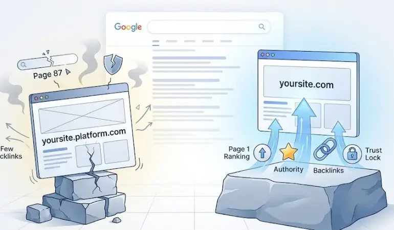 Dealing with free subdomain seo challenges