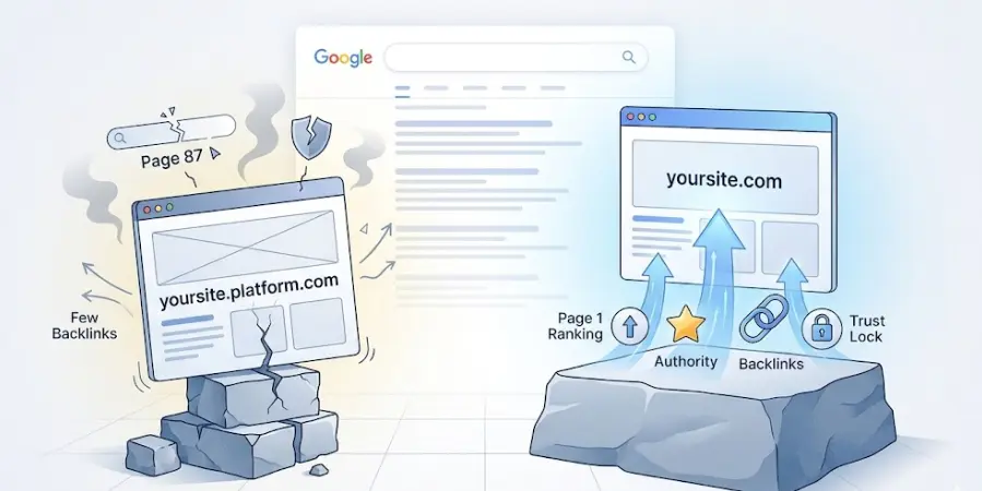 Dealing with free subdomain seo challenges