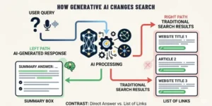 How generative ai changes search